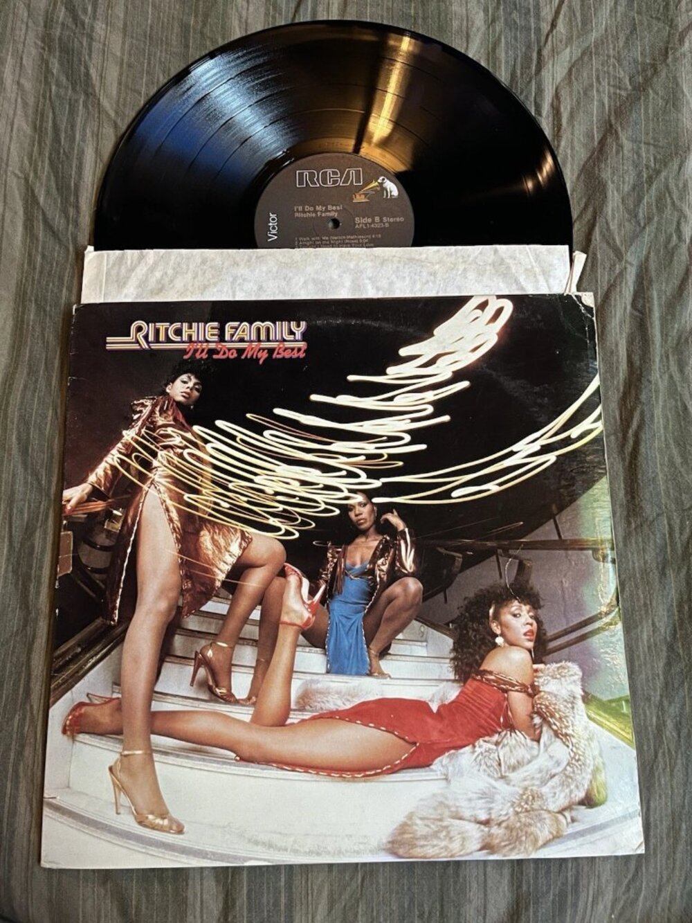 Ritchie Family  I'll Do My Best For You Baby RCA AFL1-4323 Vinyl Record